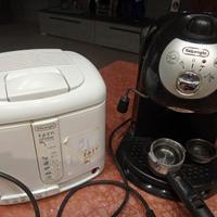 friggitrice/ macchina del caffè DeLonghi 