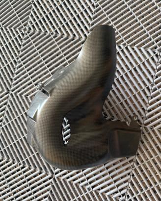 Cover carbonio DP scarico Panigale V4