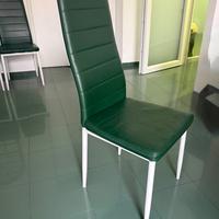 Set 4 Sedie verdi