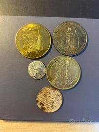 Lotto medaglie e monete antiche