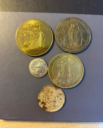 Lotto medaglie e monete antiche