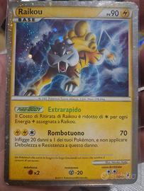 carta pokemon Raikou SL9 Call of legends 