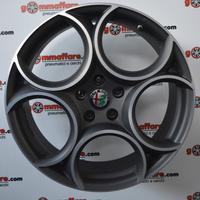 4 cerchi lega alfa romeo stelvio r19 lt2793