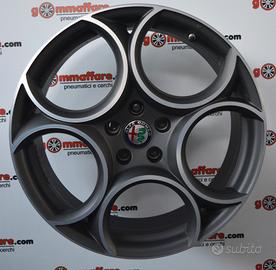 4 cerchi lega alfa romeo stelvio r19 lt2793