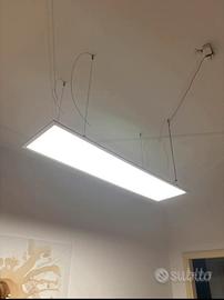 Luce flat rettangolare a led