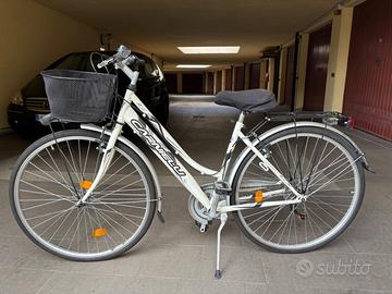 CARNIELLI Bicicletta Donna Bianca Cambio Shimano
