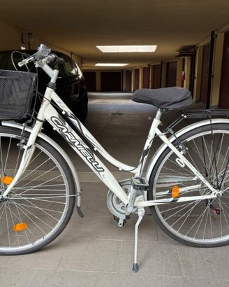 CARNIELLI Bicicletta Donna Bianca Cambio Shimano