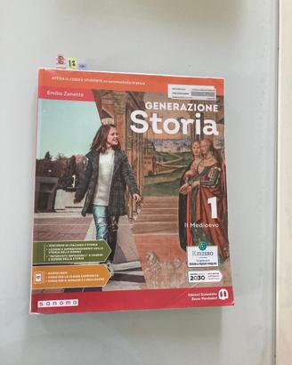 Testo scolastico GENERAZIONE STORIA 1