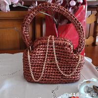 borsa fatta a mano ad uncinetto