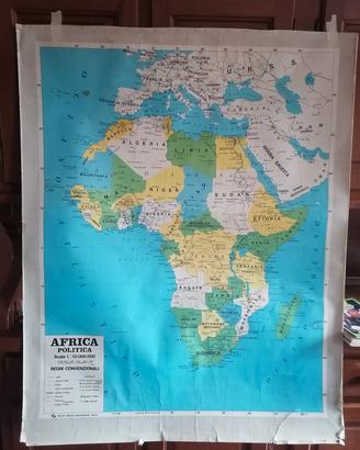 Carta Geografica Africa