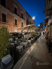 Parklet pedana Dehors in ferro