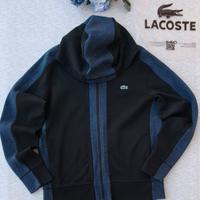 Felpa Con Cappuccio-Lacoste-Uomo-TG L-Nera