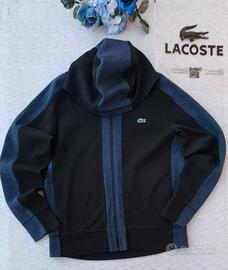 Felpa Con Cappuccio-Lacoste-Uomo-TG L-Nera