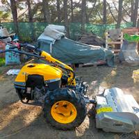 Motocoltivatore pasquali 14 cv e trincia 