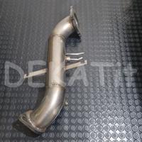 DOWNPIPE INOX Ø 76 TUBO CATALIZZATORE OPF GIULIA