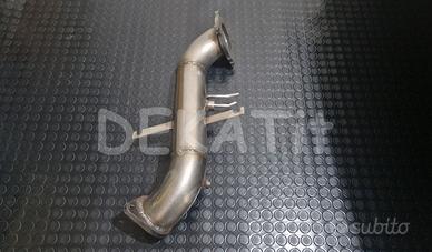 DOWNPIPE INOX Ø 76 TUBO CATALIZZATORE OPF GIULIA