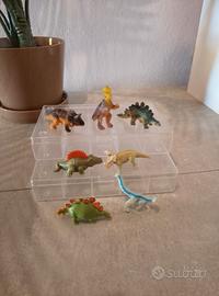 Lotto dinosauri in miniatura jurassic world park