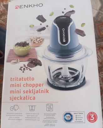 Tritatutto Elettrico ENKHO con ciotola in vetro

