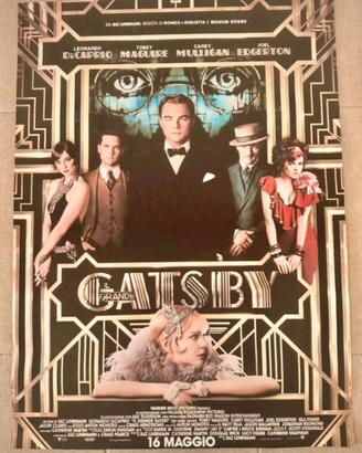 Poster Cinema Il Grande Gatsby - Locandina Film