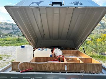 Carrello trasporto cani omologato