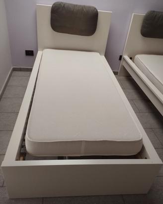 Letto Malm Ikea con cassettoni