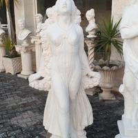 STATUE E COLONNE PER ESTERNO IN LOTTO VARIE MISURE