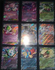 Lotto 9 Carte pokemon Ex Ultra Rare Italiano