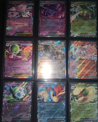 Lotto 9 Carte pokemon Ex Ultra Rare Italiano