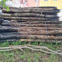 PALI IN LEGNO DI CASTAGNO
