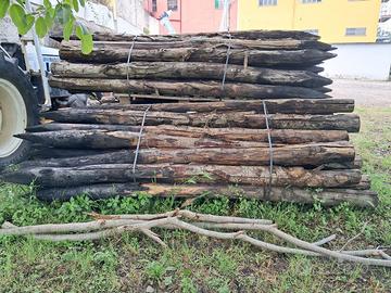 PALI IN LEGNO DI CASTAGNO