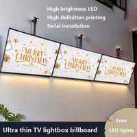 2 led  schermo pubblicità bar e restorante ecc
