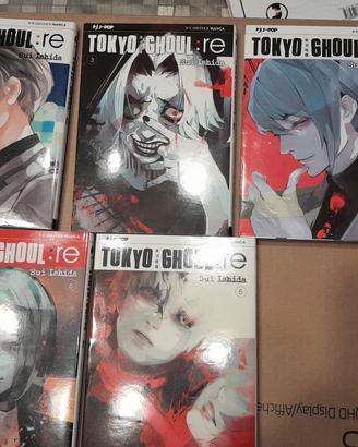Manga Tokyo Ghoul:RE j-pop edition 5 volumi