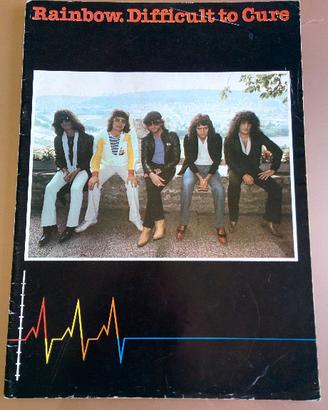 Rainbow 1981 tour programme (deep purple)