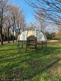 prestigioso gazebo stile classico romantico