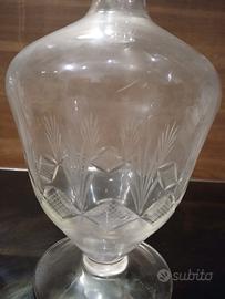 caraffa cristallo francese cristallo  d arques