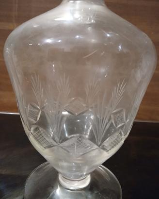 caraffa cristallo francese cristallo  d arques