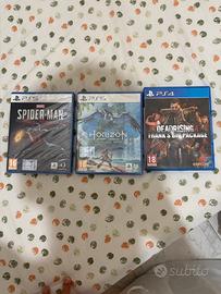 Giochi ps5 e ps4