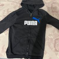 felpa con zip puma