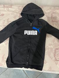 felpa con zip puma