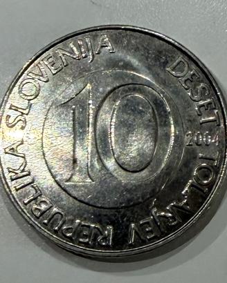 Moneta 10 Tolarjev Slovena