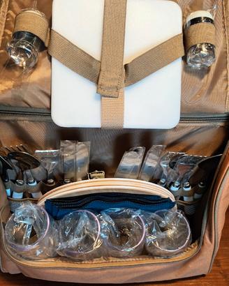 Zaino da pic-nic 4 persone