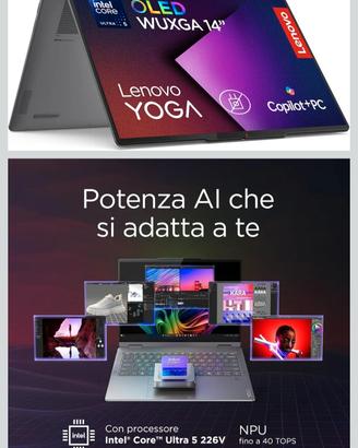 Lenovo Yoga 7 2-in-1 14" nuovo, mai usato 