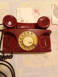 telefono epoca rosso