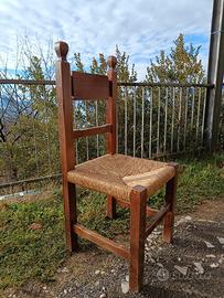  sedie in legno 