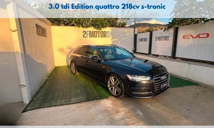 Audi A6 Avant 3.0 tdi Edition quattro 218cv s-tron