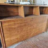 Letto a scomparsa  anni 50 con rete no doghe