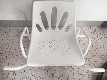 Sedia girevole per vasca