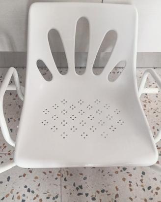 Sedia girevole per vasca