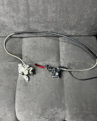 impianto frenante nissin