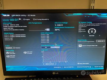 Bundle scheda madre cpu e ram H170-Pro 8Gb I5-6500